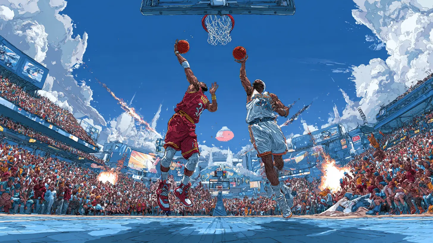 Backboard Battles: Live Look at Basketball Showdown in 2027