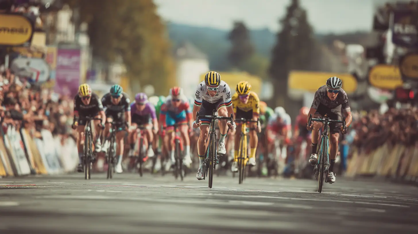 Live Breakdown: Strategies Behind the Cycling Tour Sprint Finish