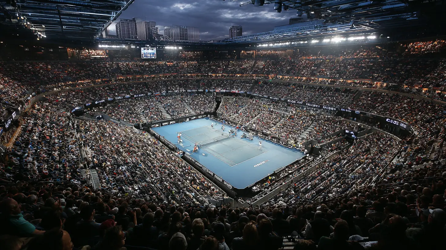 Live Commentary from the Heart of the Tennis Grand Slam Battle
