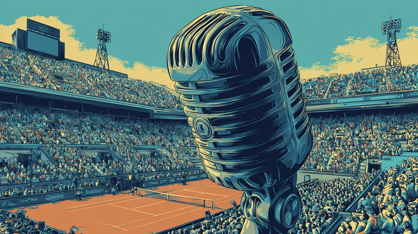 Live Commentary from the Heart of the Tennis Grand Slam Battle