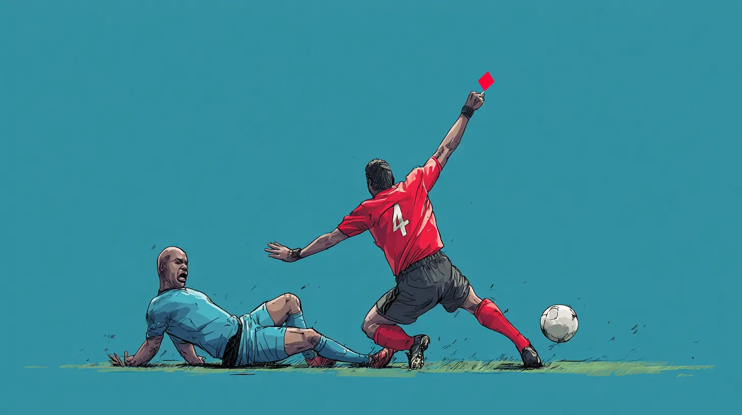 Live Match Reaction to Soccer’s Unexpected Red Card Twist