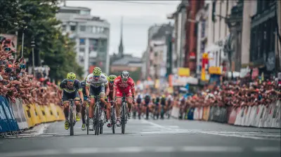 Live Breakdown: Strategies Behind the Cycling Tour Sprint Finish