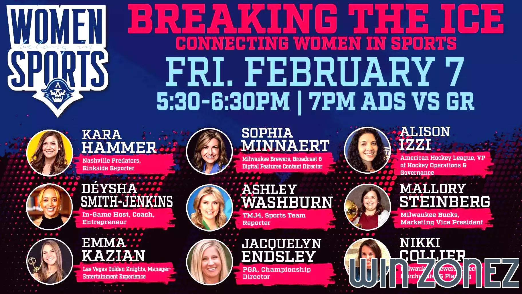 Admirals to Host Networking Event for National Girls and Women in Sports Day
