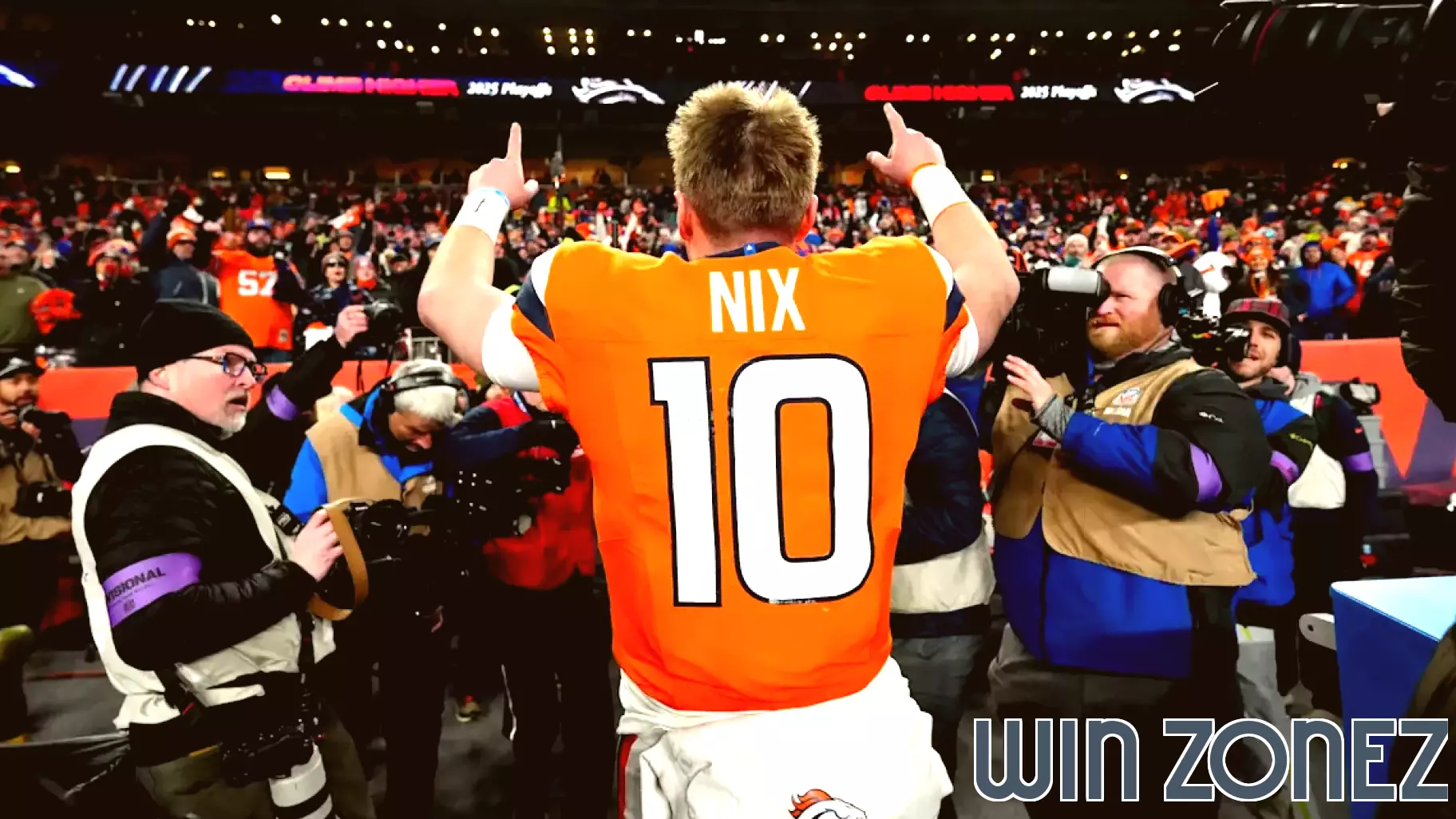 Bo Nix narrates electrifying hype video before AFC championship