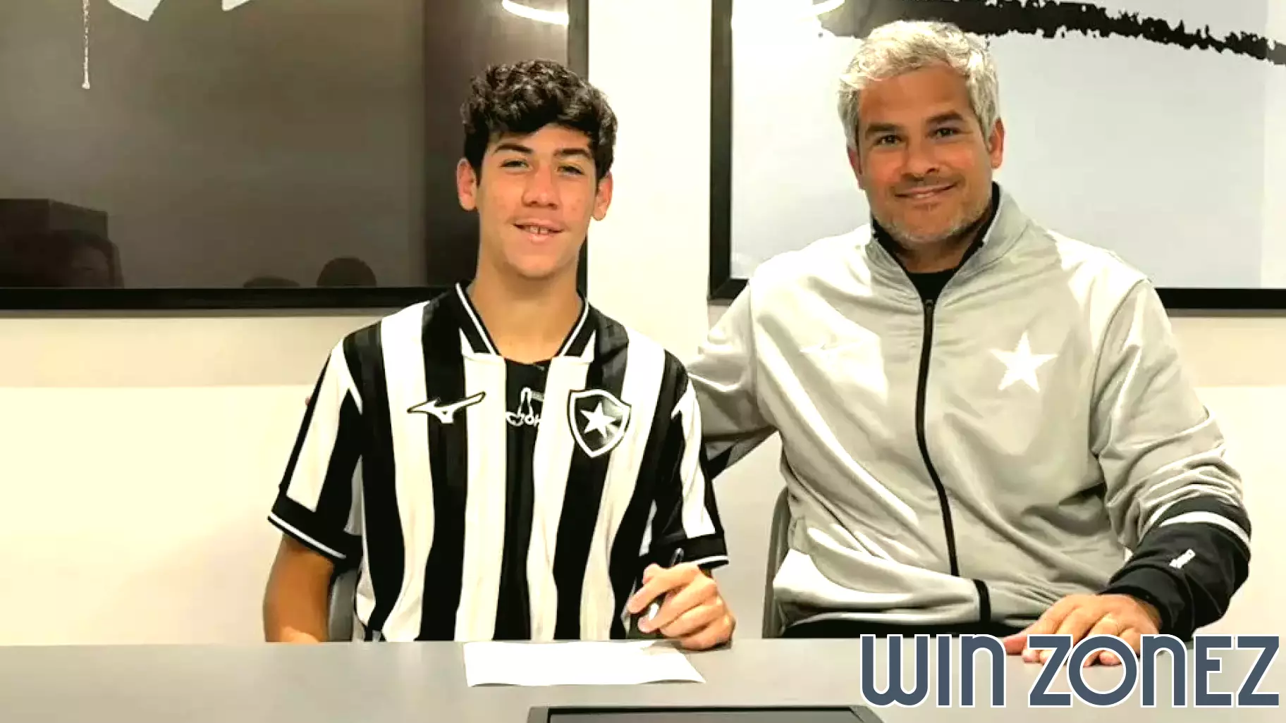 Botafogo renew contract with under-17 player