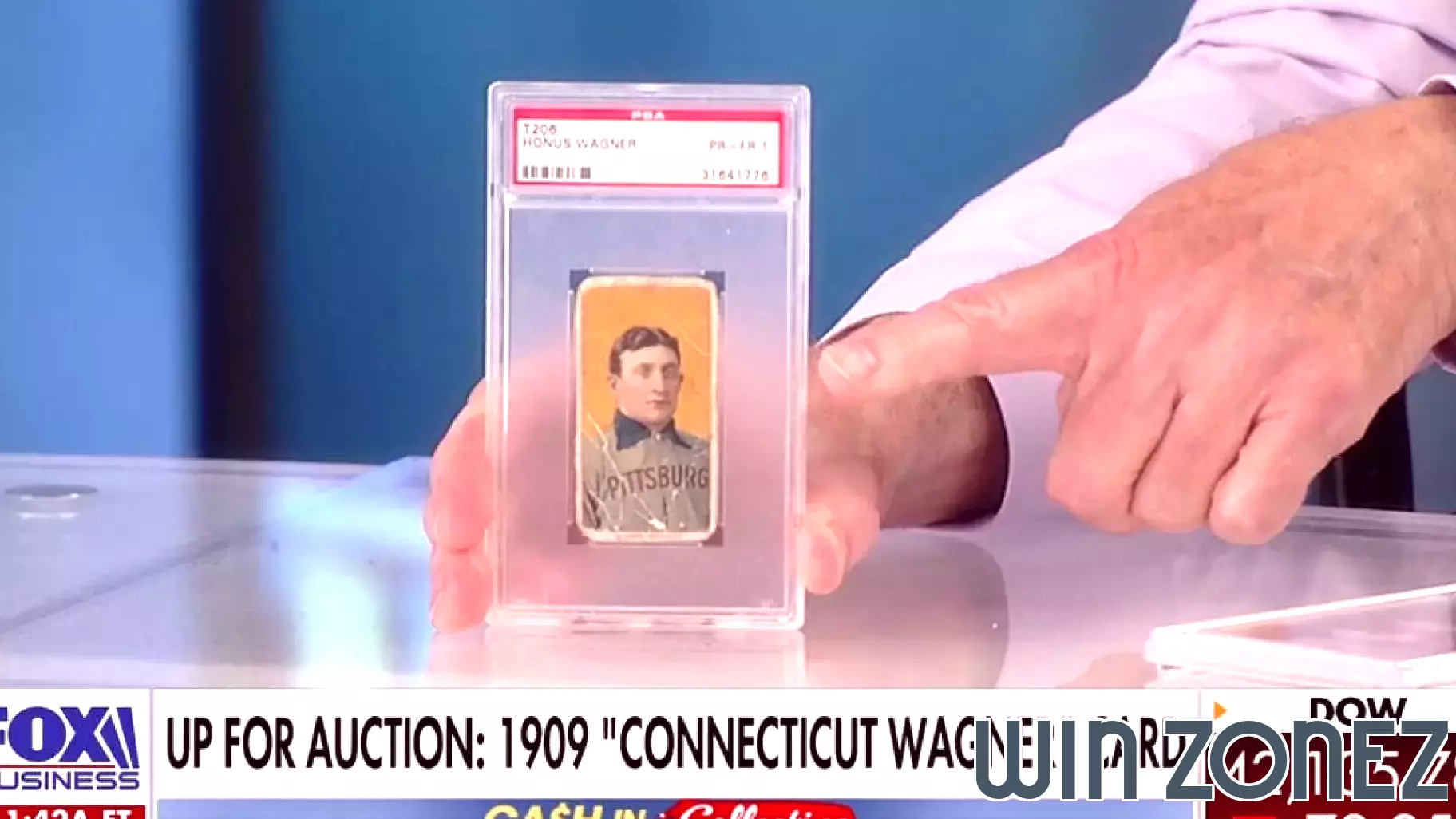 Ken Goldin Highlights the Iconic 1909 ‘Connecticut Wagner’ Card