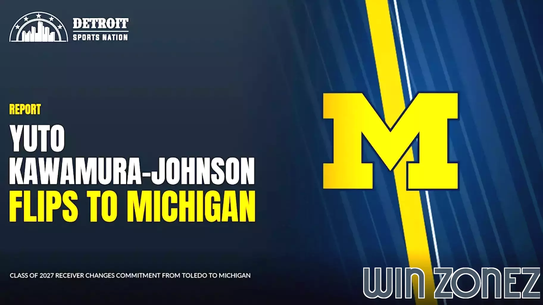 Michigan Secures Toledo Receiver Commitment