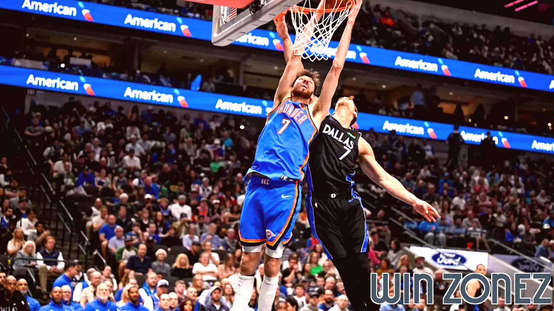 Photos: Best images from Thunder's 100-87 win over Mavericks