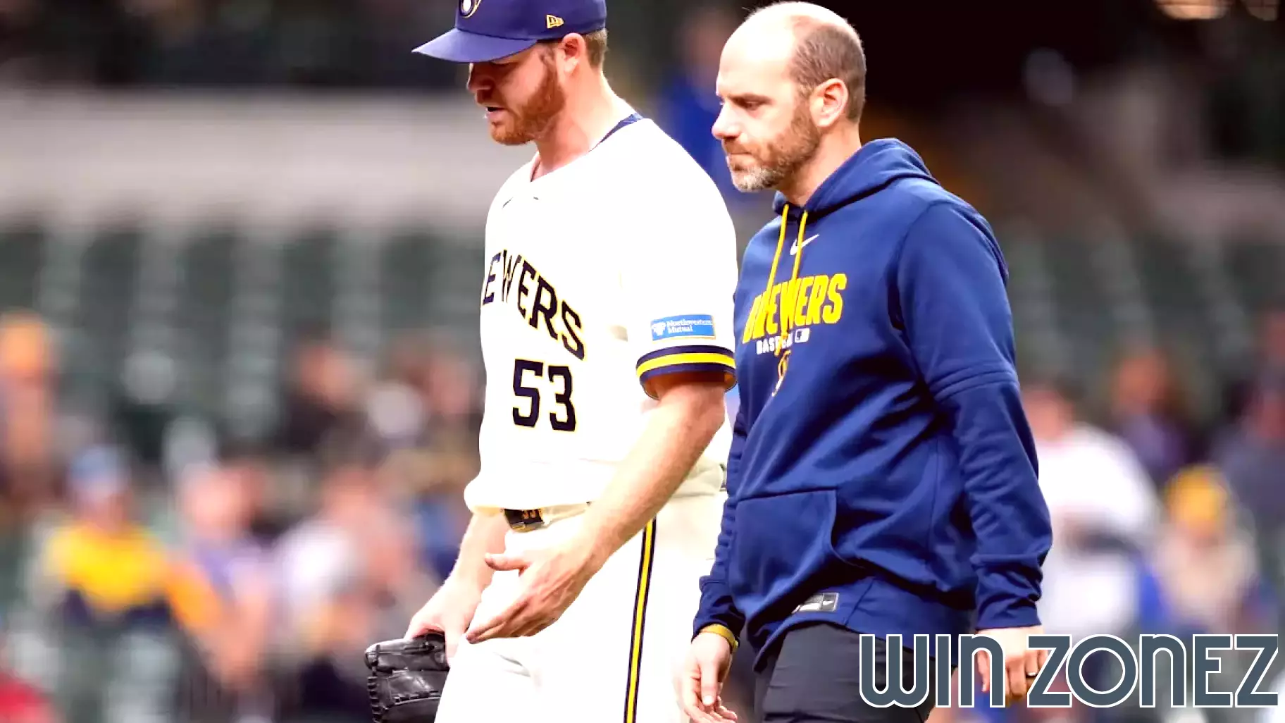 Throwing 85 mph, Brandon Woodruff leaves start in second inning