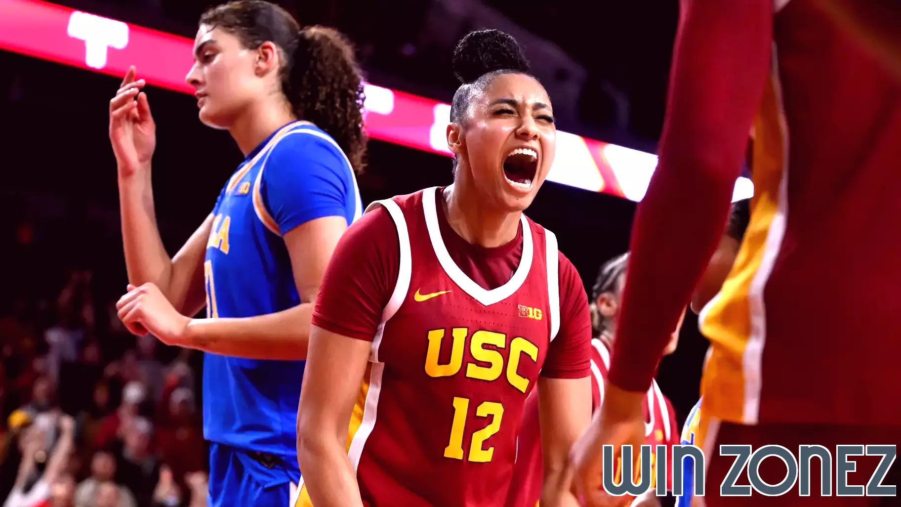 USC and UCLA Women's Basketball Clash for Big Ten Championship
