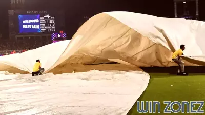 Rain Disrupts IPL Clash Between Kolkata and Punjab