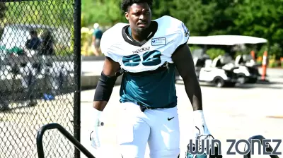 Report: Eagles release defensive tackle Gabe Hall during roster cuts