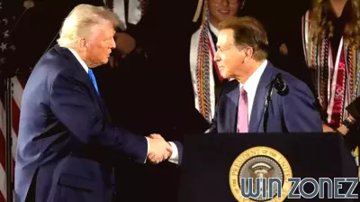 Trump Takes Charge of College Sports Commission with Nick Saban